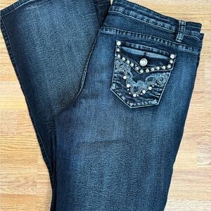 Premium spice Dark Blue Women's Boot Cut Jeans